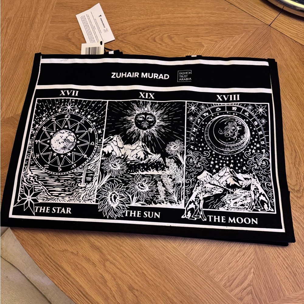 Zuhair Murad Monochrome Celestial Tote